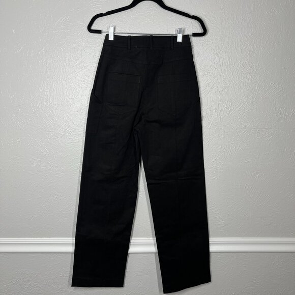 Modern Citizen Black High Rise Straight Leg Denim Pants Sz. XS - Picture 7 of 10